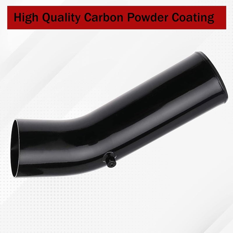 Plobeda 7.3L Cold Air Intake Kit 4" Cold Air Intake Pipe Kit for Ford F250 F350 Super Duty 1999.5 2000 2001 2002 2003 7.3 Powerstroke Diesel (Black) - Image 4